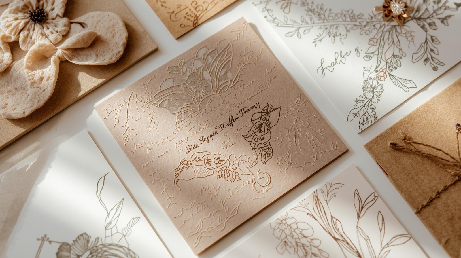 Custom card design mockup